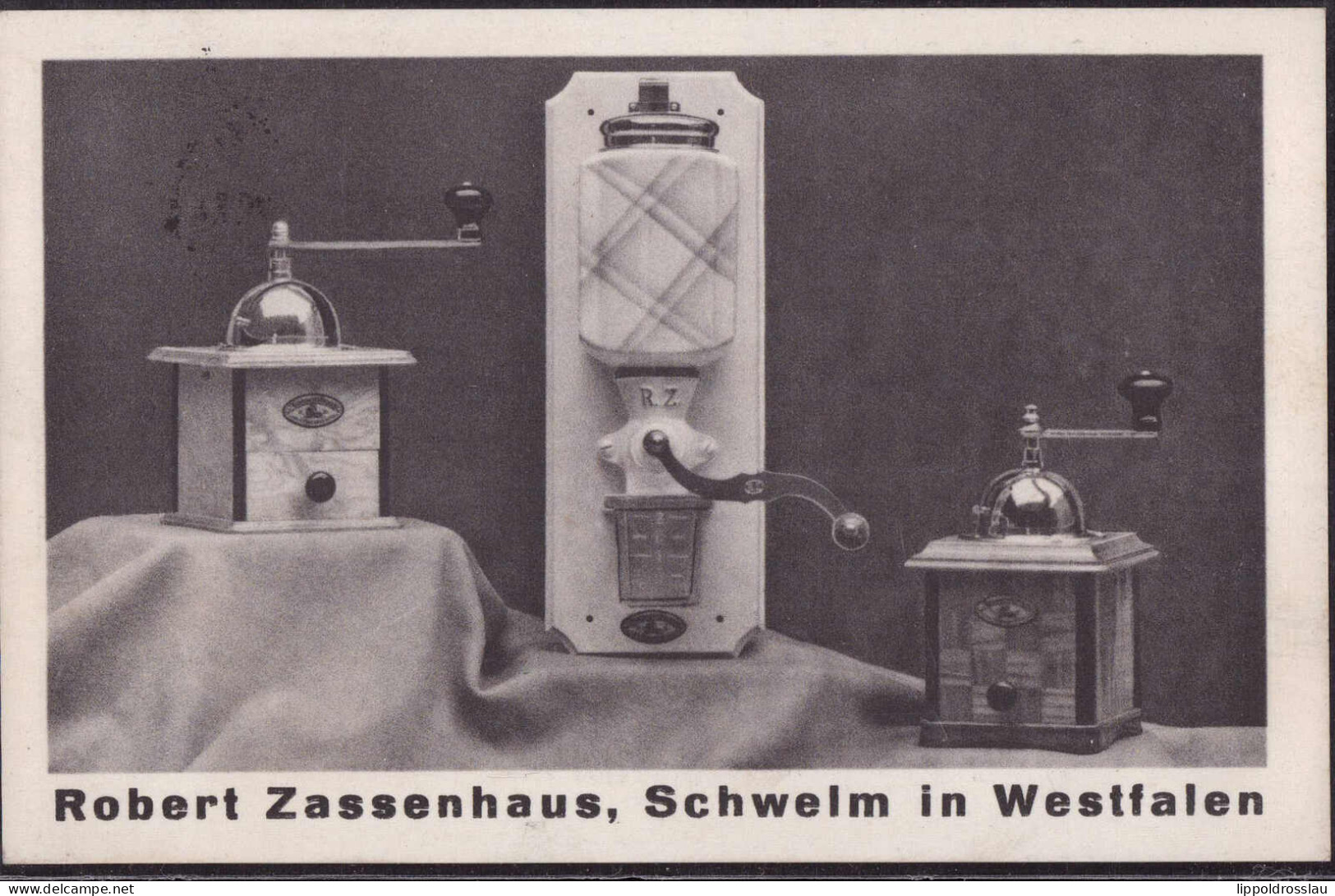 Gest. W-5830 Schwelm Firma Robert Zassenhaus 1931 - Schwelm