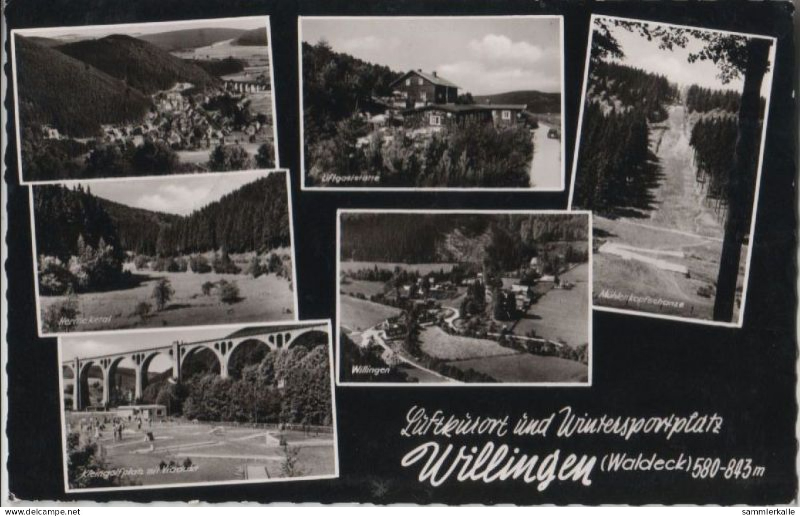 57632 - Willingen - U.a. Ortsansicht - 1962 - Waldeck