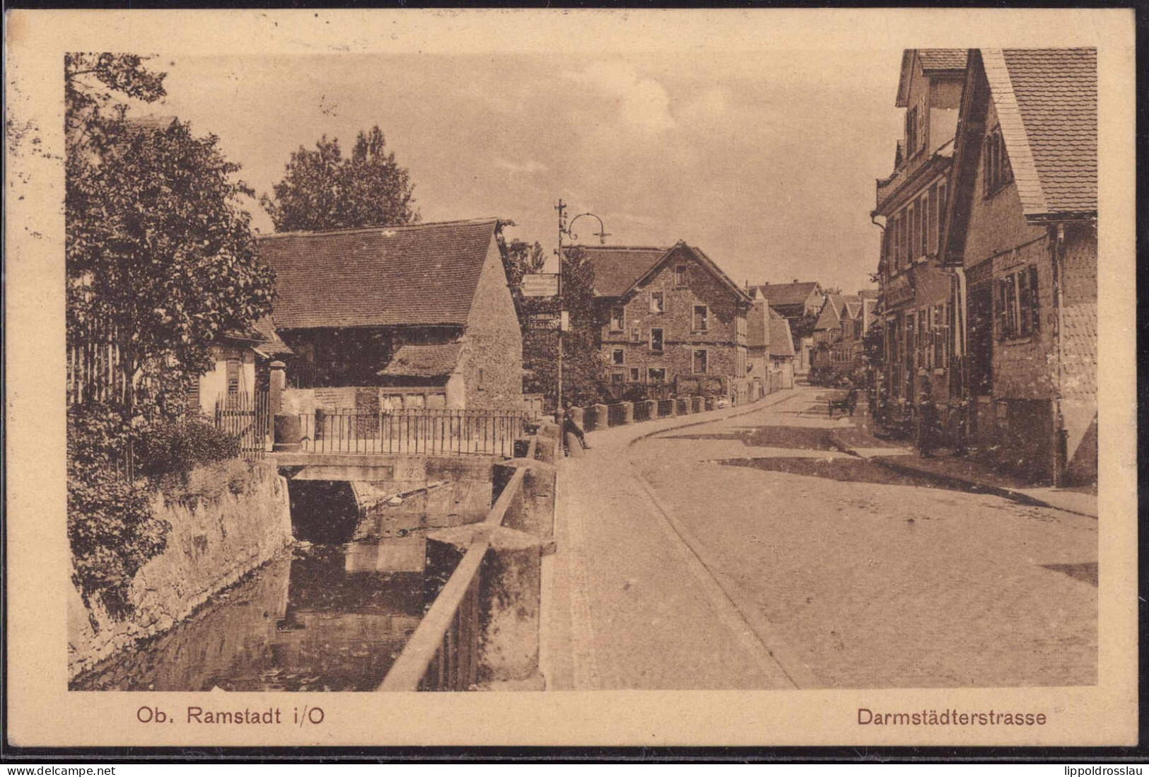 Gest. W-6105 Ober-Ramstadt Darmstädter Straße 1926 - Darmstadt