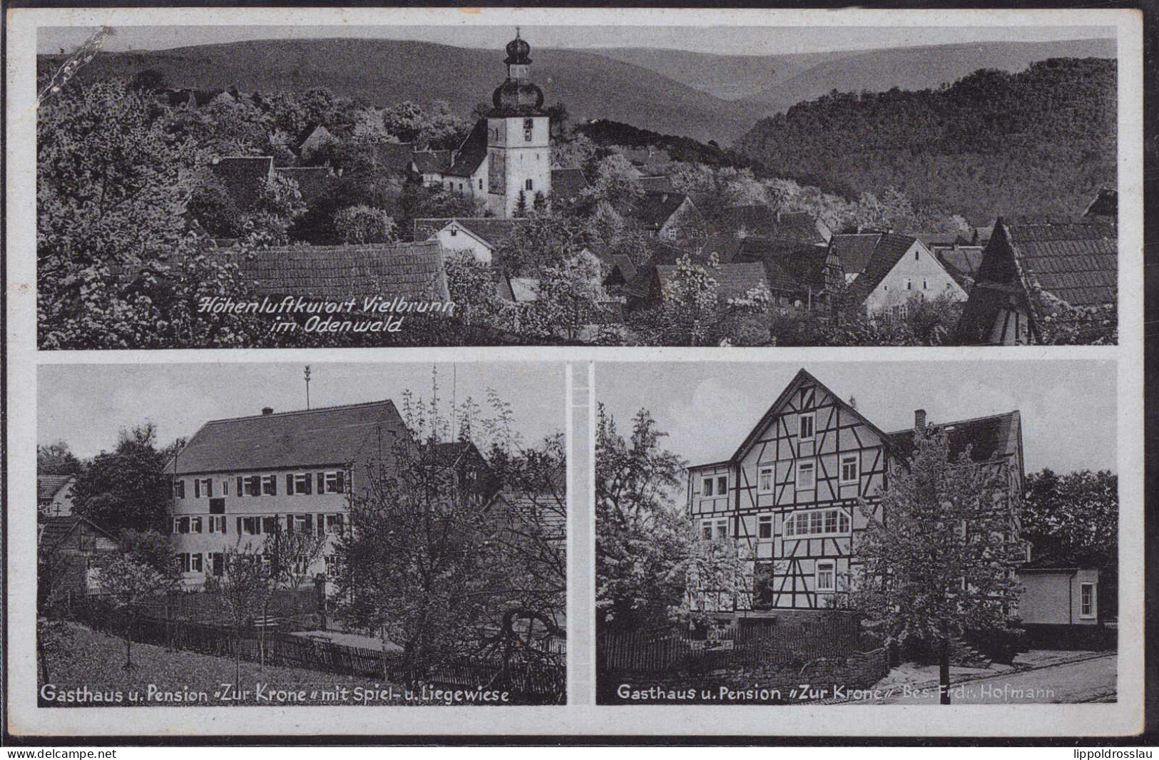 * W-6120 Vielbrunn Gatshaus Zur Krone - Erbach