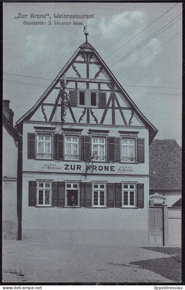 * W-6228 Eltville Gasthaus Zur Krone - Ruedesheim A. Rh.