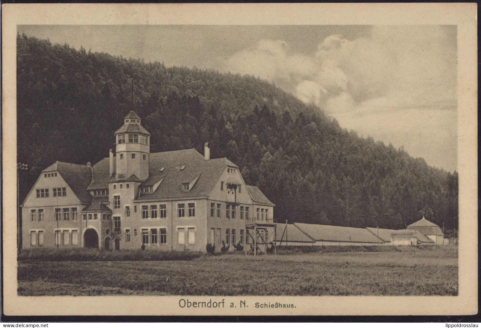 Gest. W-6336 Oberndorf Schießhaus 1912 - Wetzlar