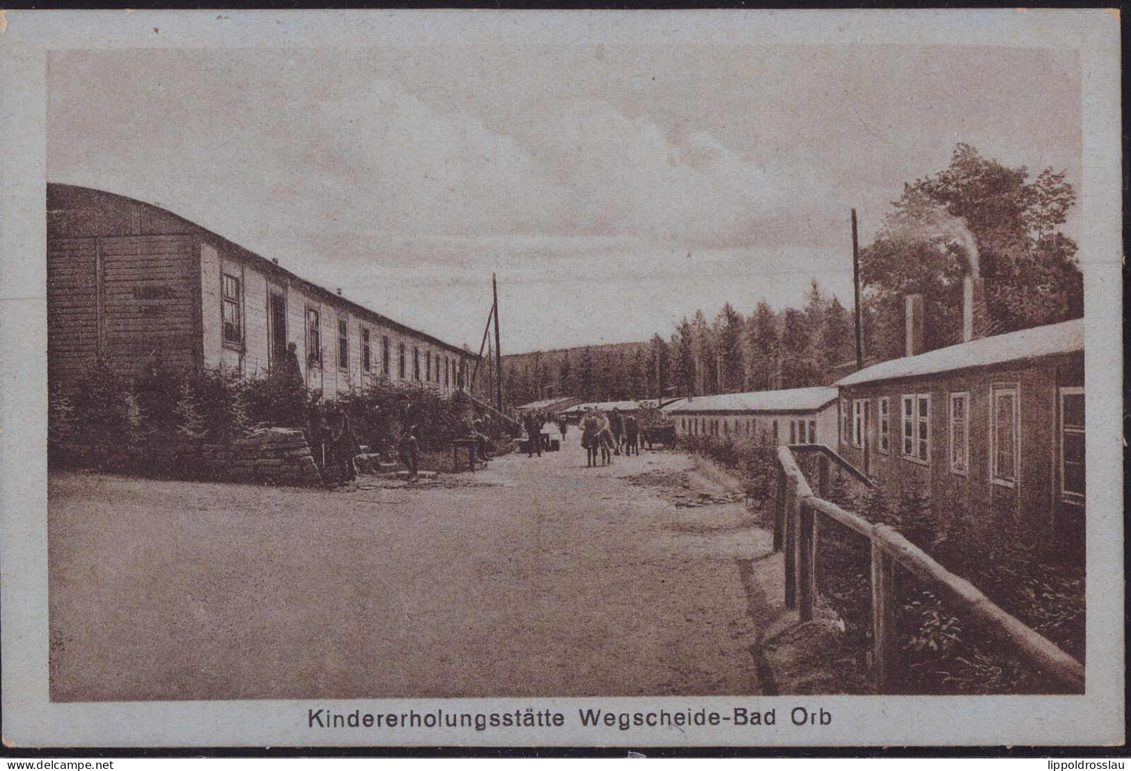 * W-6482 Bad Orb Kindererholungsstätte Wegscheide - Bad Orb