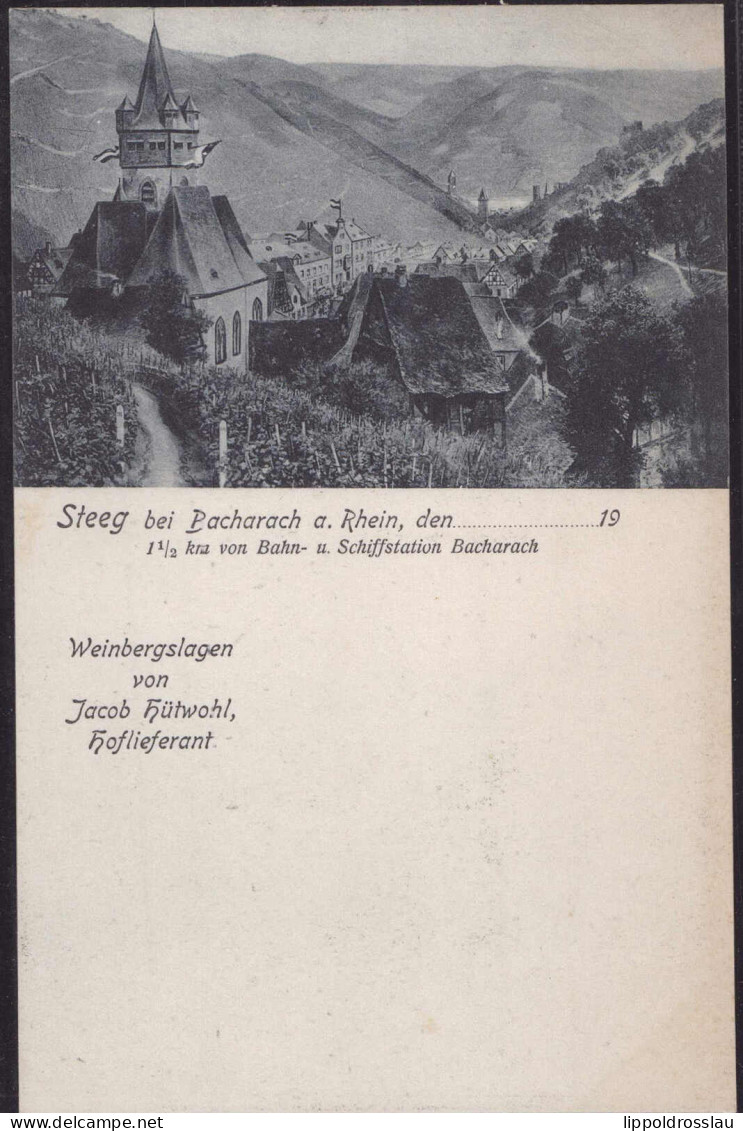 * W-6533 Steeg Weinbergslage Jacob Hütwohl - Bingen