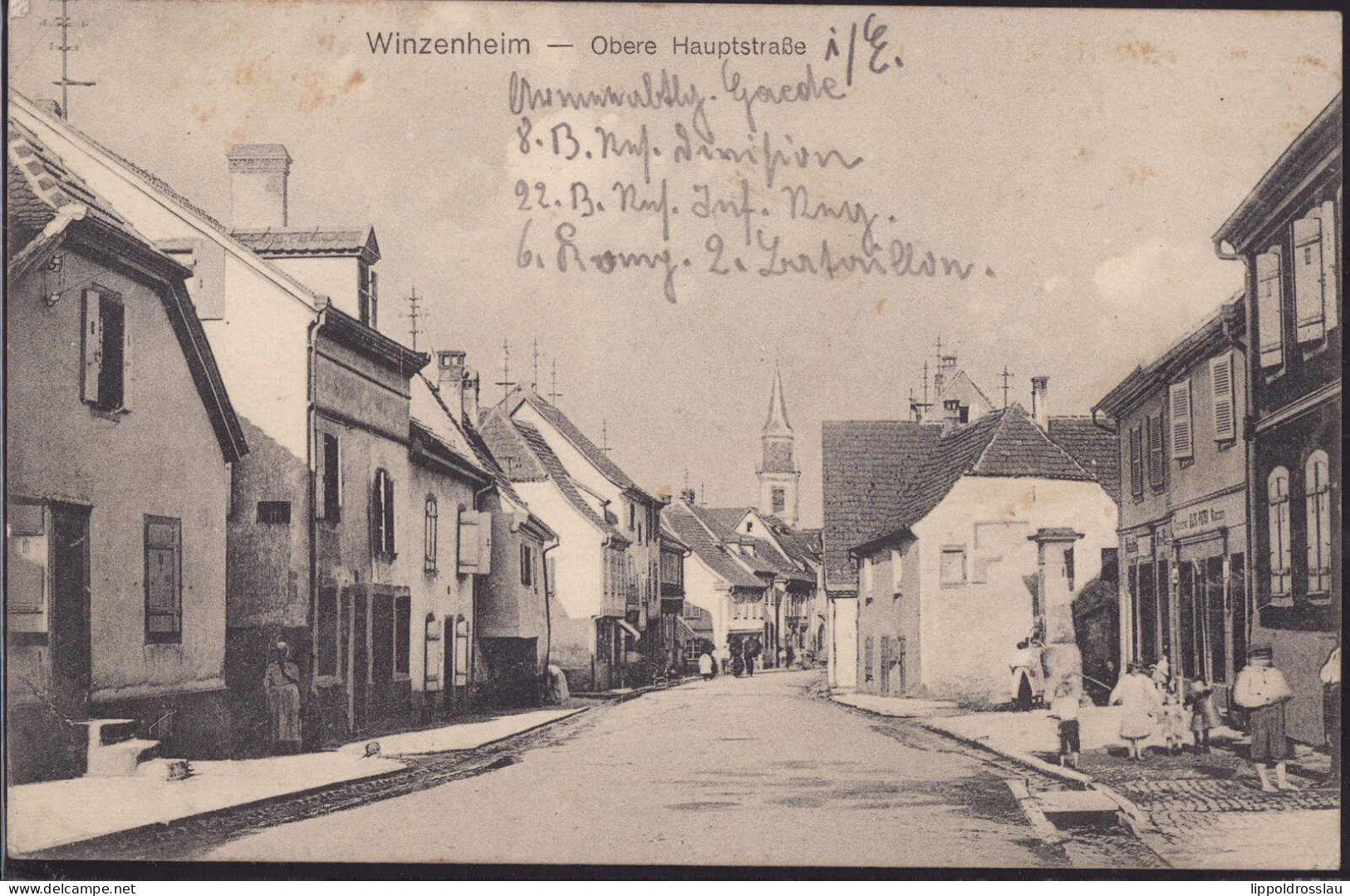 * W-6550 Winzenheim Obere Hauptstraße 1915 - Bad Kreuznach