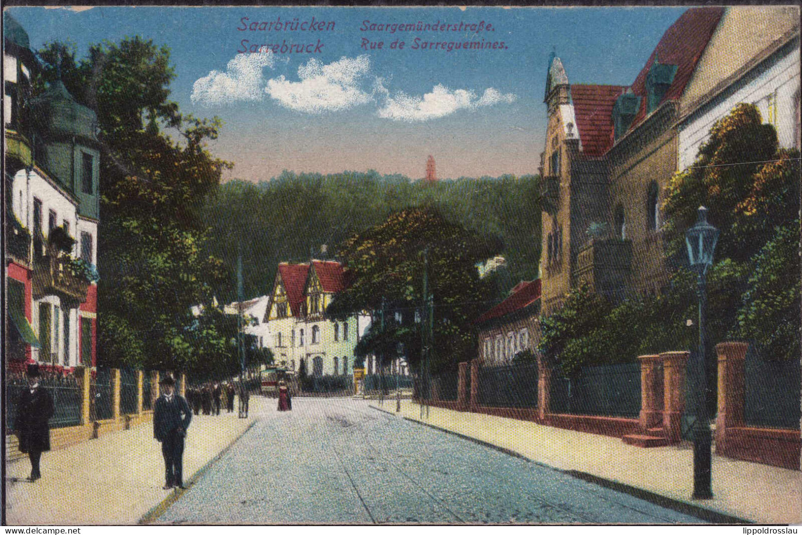 Gest. W-6600 Saarbrücken Saargemünder Straße 1925 - Saarbrücken