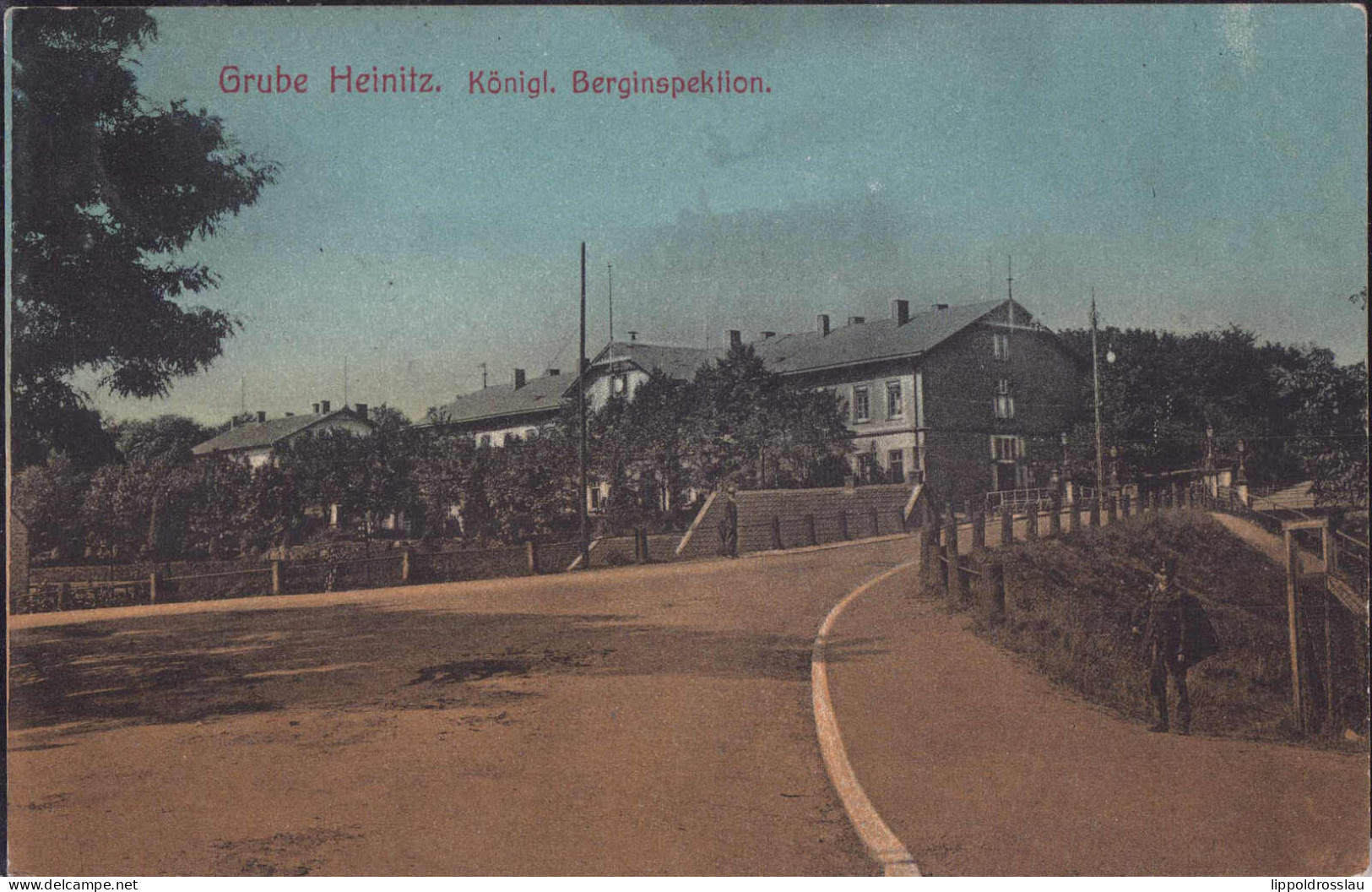 Gest. W-6680 Heinitz Grube Berginspektion 1906 - Kreis Neunkirchen