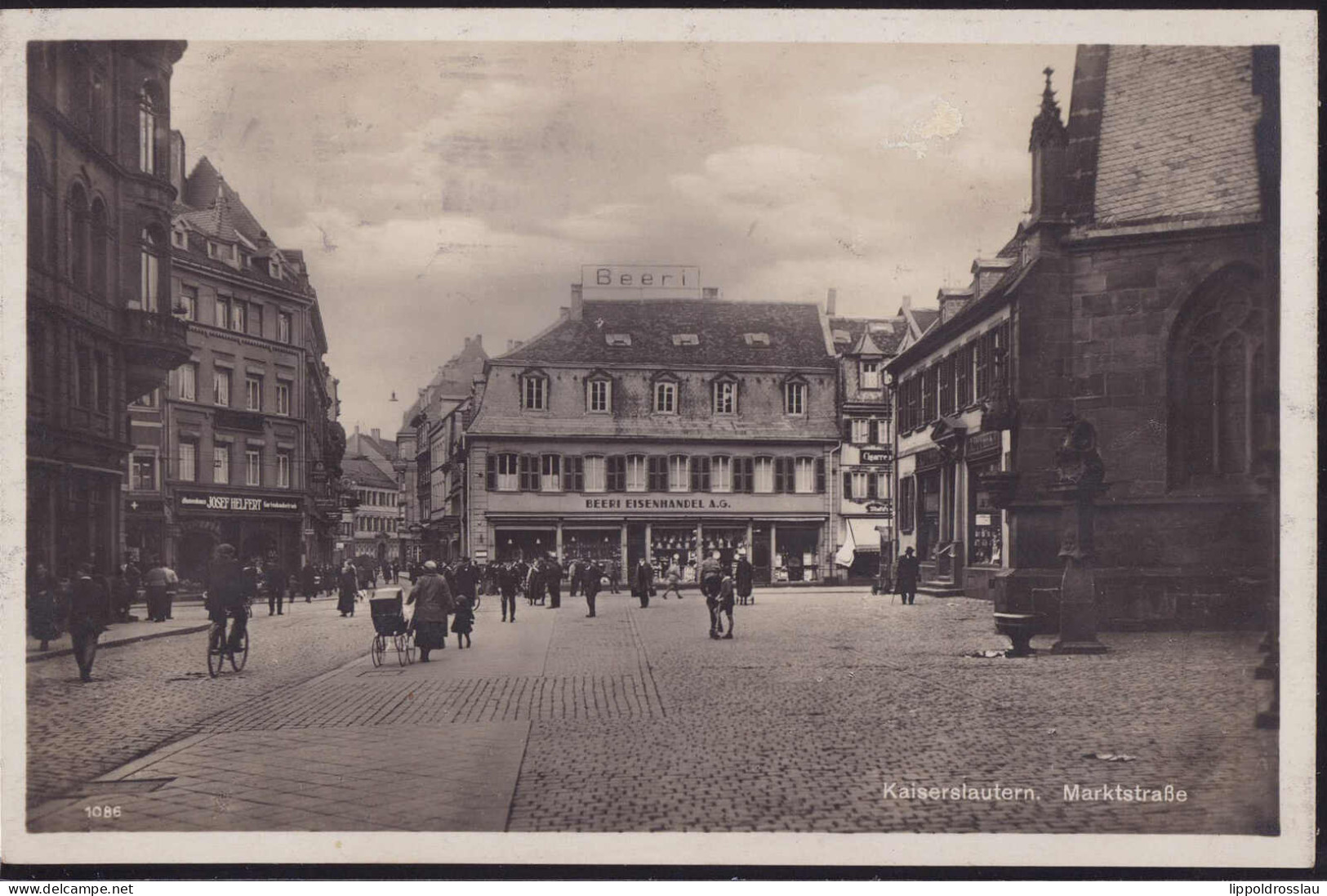 Gest. W-67500 Kaiserslautern Marktstraße 1930 - Kaiserslautern