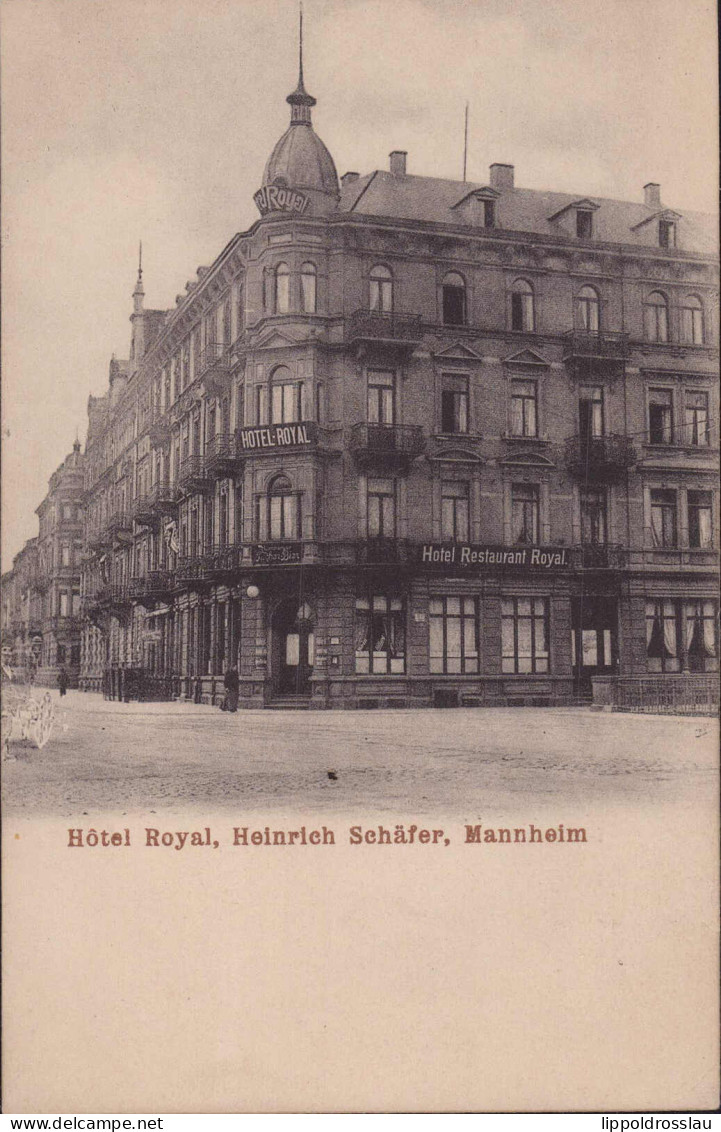* W-6800 Mannheim Hotel Gasthaus Royal - Mannheim