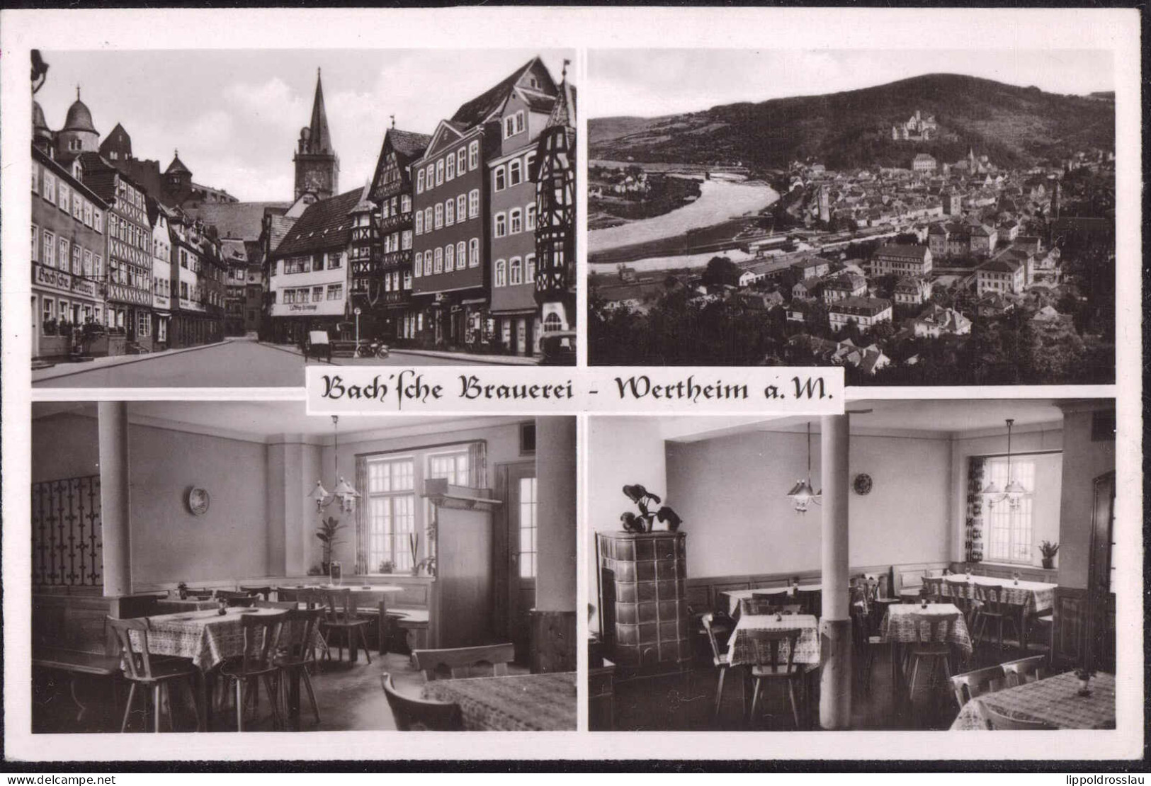 * W-6980 Wertheim Bachsche Brauerei - Wertheim