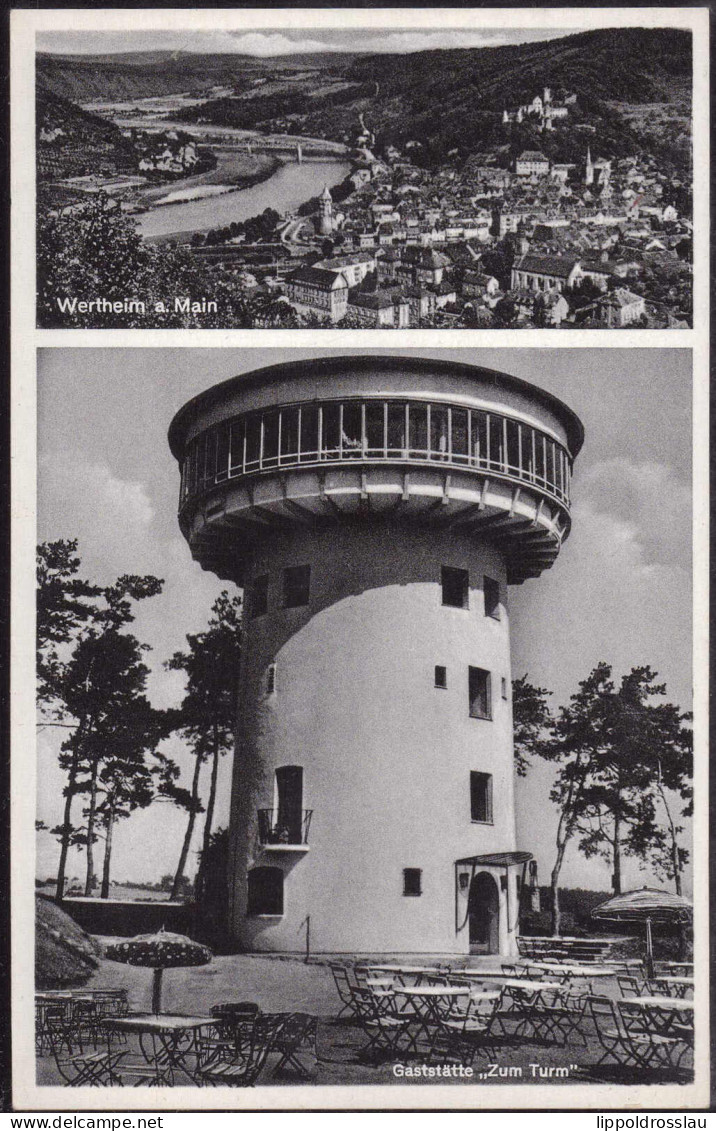 * W-6980 Wertheim Gaststätte Zum Turm - Wertheim