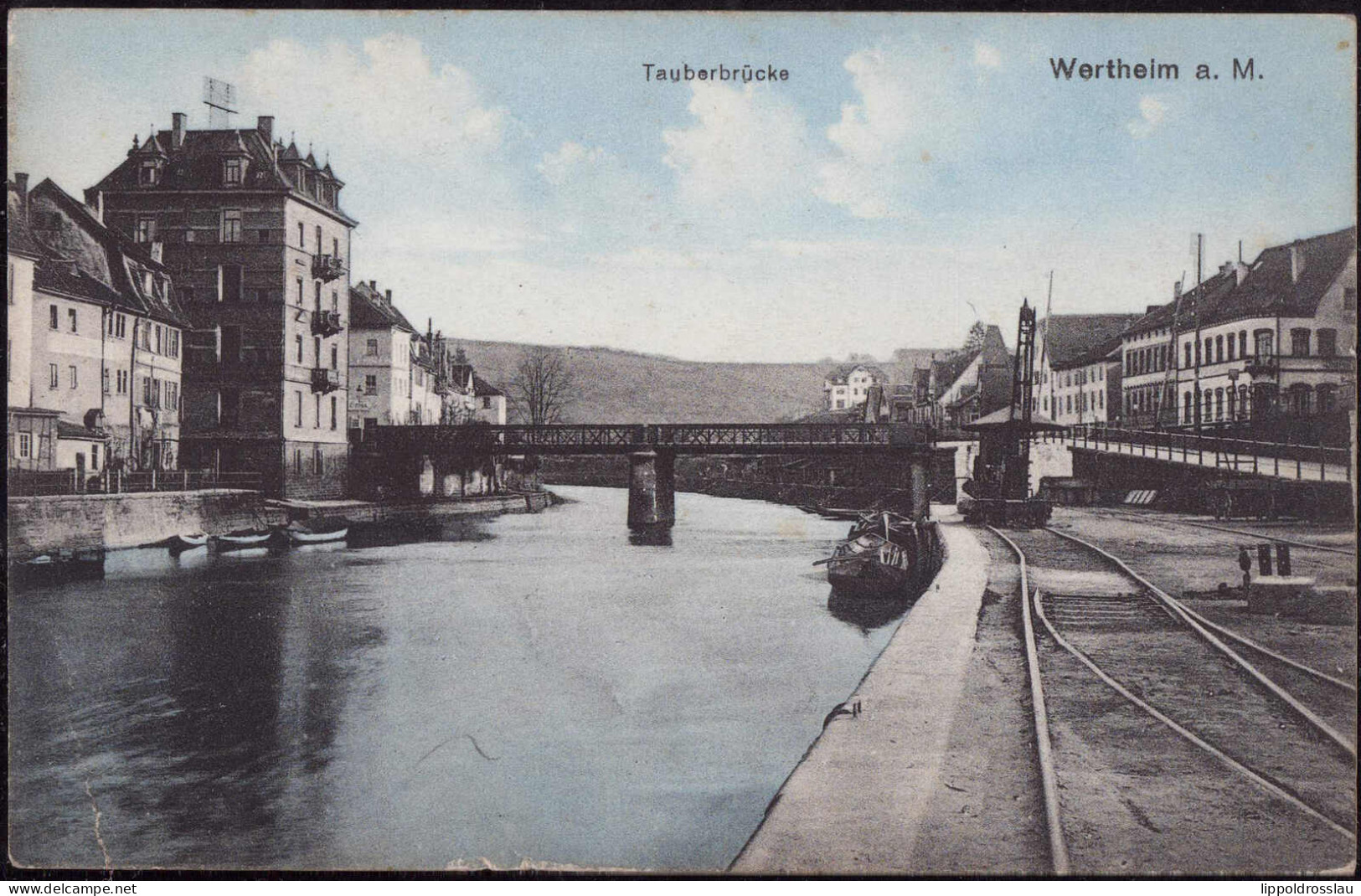 * W-6980 Wertheim Tauberbrücke 1920, Bug 2,5 Cm - Wertheim