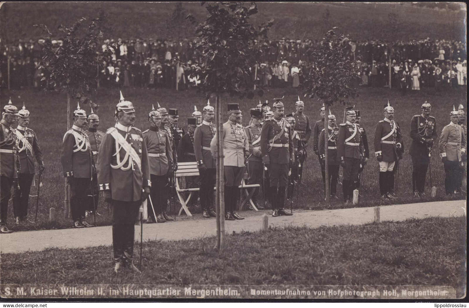 * W-6990 Bad Mergentheim Kaiser Wilhelm Im Hauptquartier - Bad Mergentheim