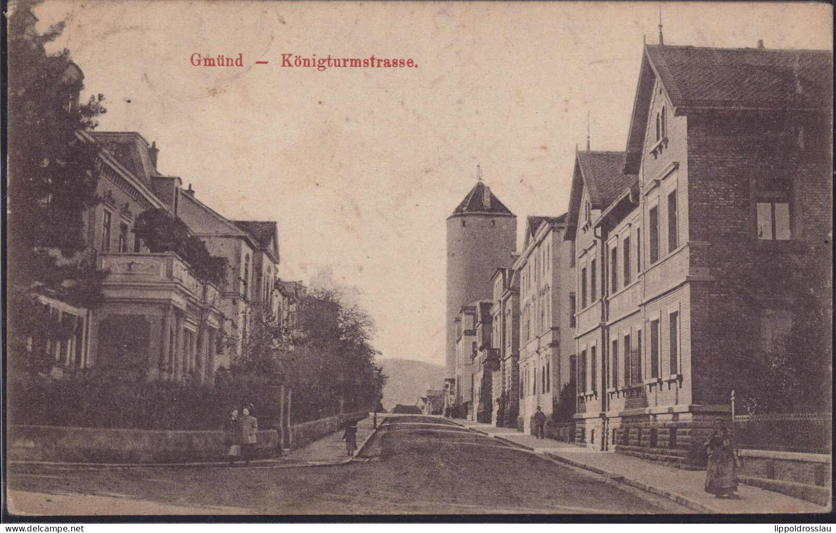 Gest. W-7070 Gmünd Königturmstraße 190*9 - Schwäbisch Gmünd