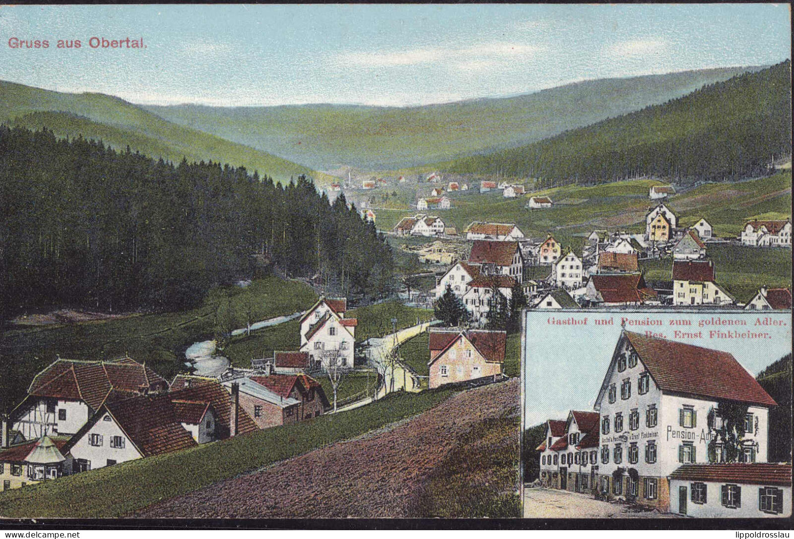 * W-7300 Obertal Gasthaus Zum Goldenen Adler - Esslingen