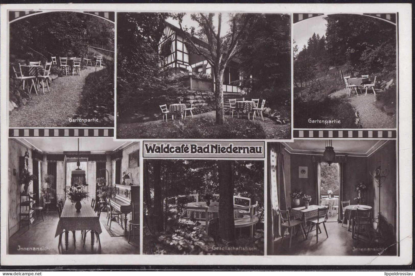 Gest. W-7407 Bad Niedernau Waldcafe 1943, EK 1,2 Cm - Tuebingen