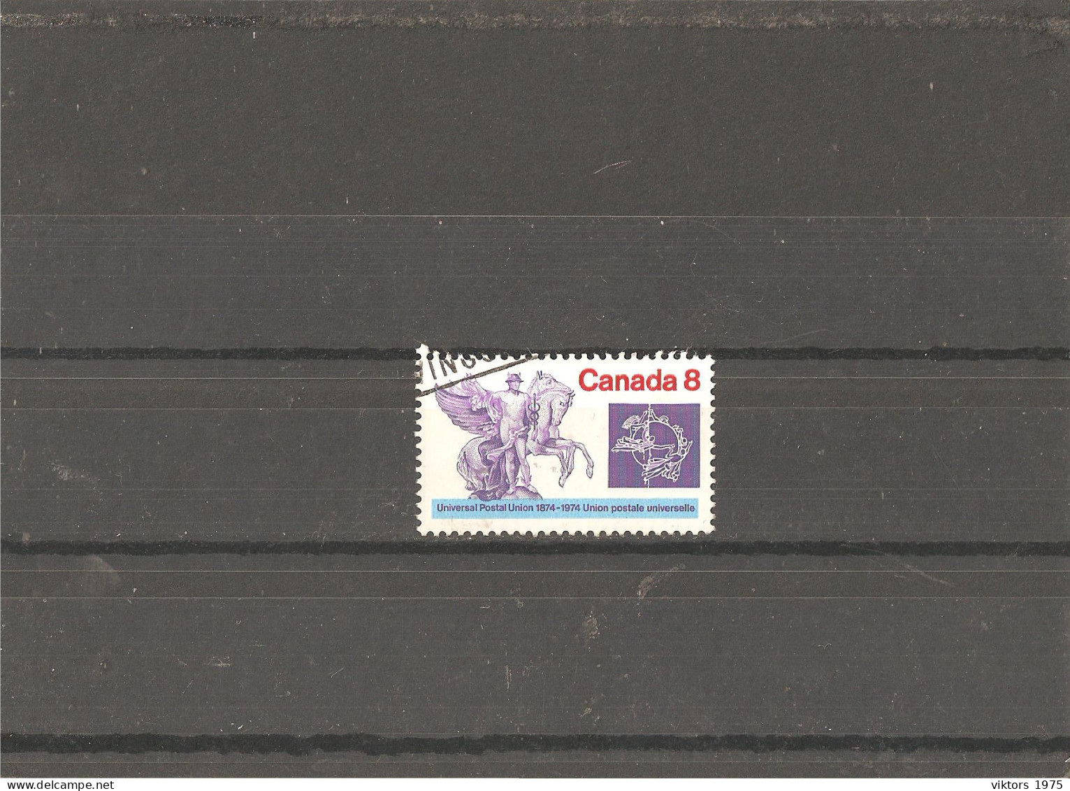 Used Stamp Nr.698 In Darnell Catalog - Oblitérés