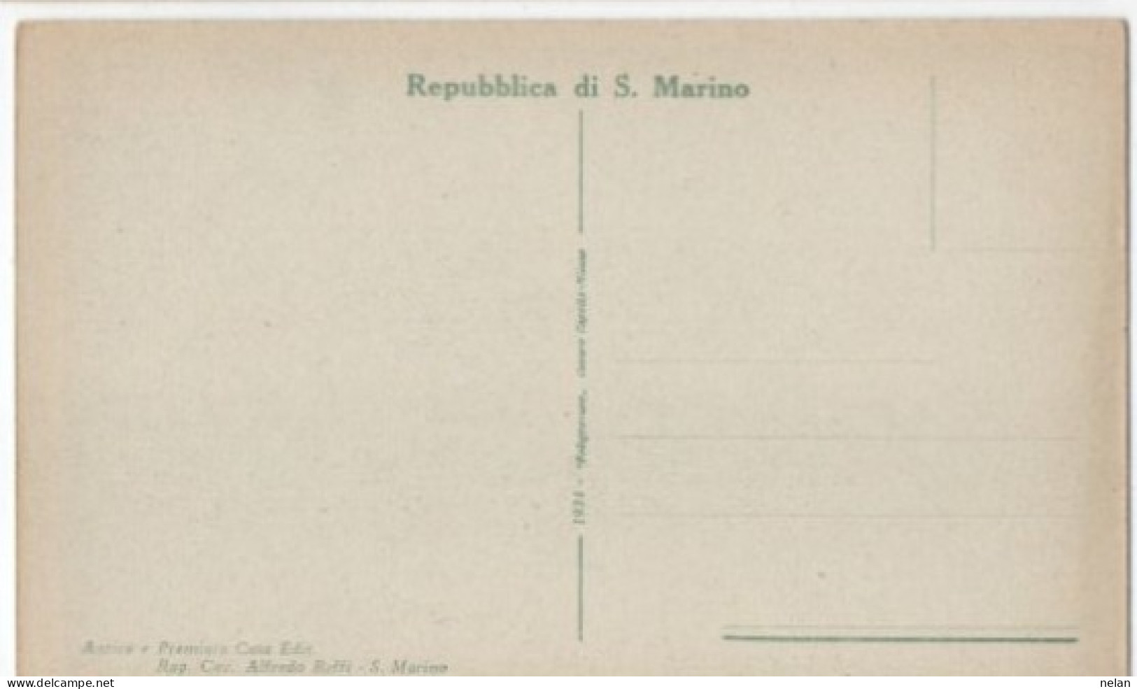 REPUBBLICA DI S. MARINO - SECONDA TORRE - F.P. - Saint-Marin