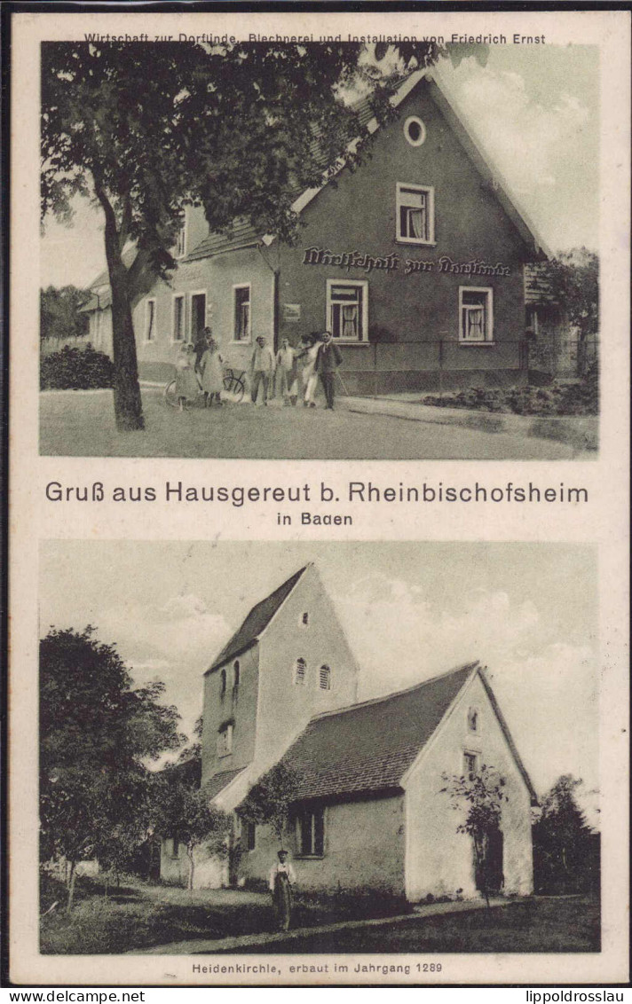 * W-7597 Hausgereut Gasthaus Zur Dorflinde - Achern