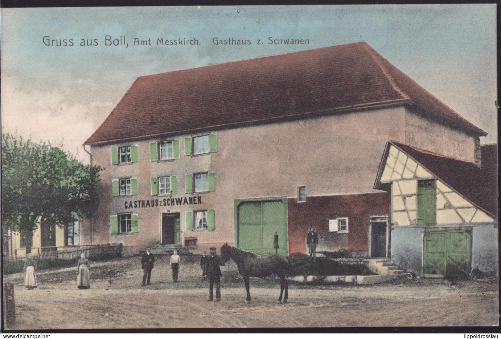 * W-7790 Boll Gasthaus Zum Schwanen - Überlingen