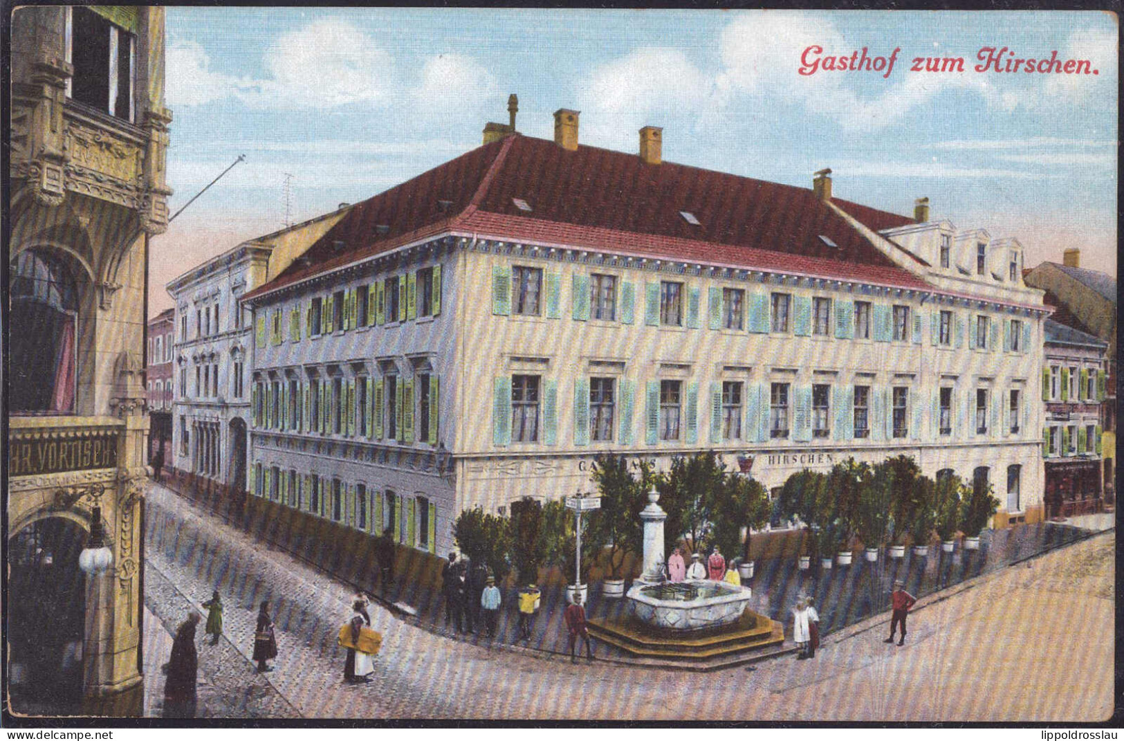 * W-7850 Lörrach Gasthaus Zum Hirschen - Loerrach