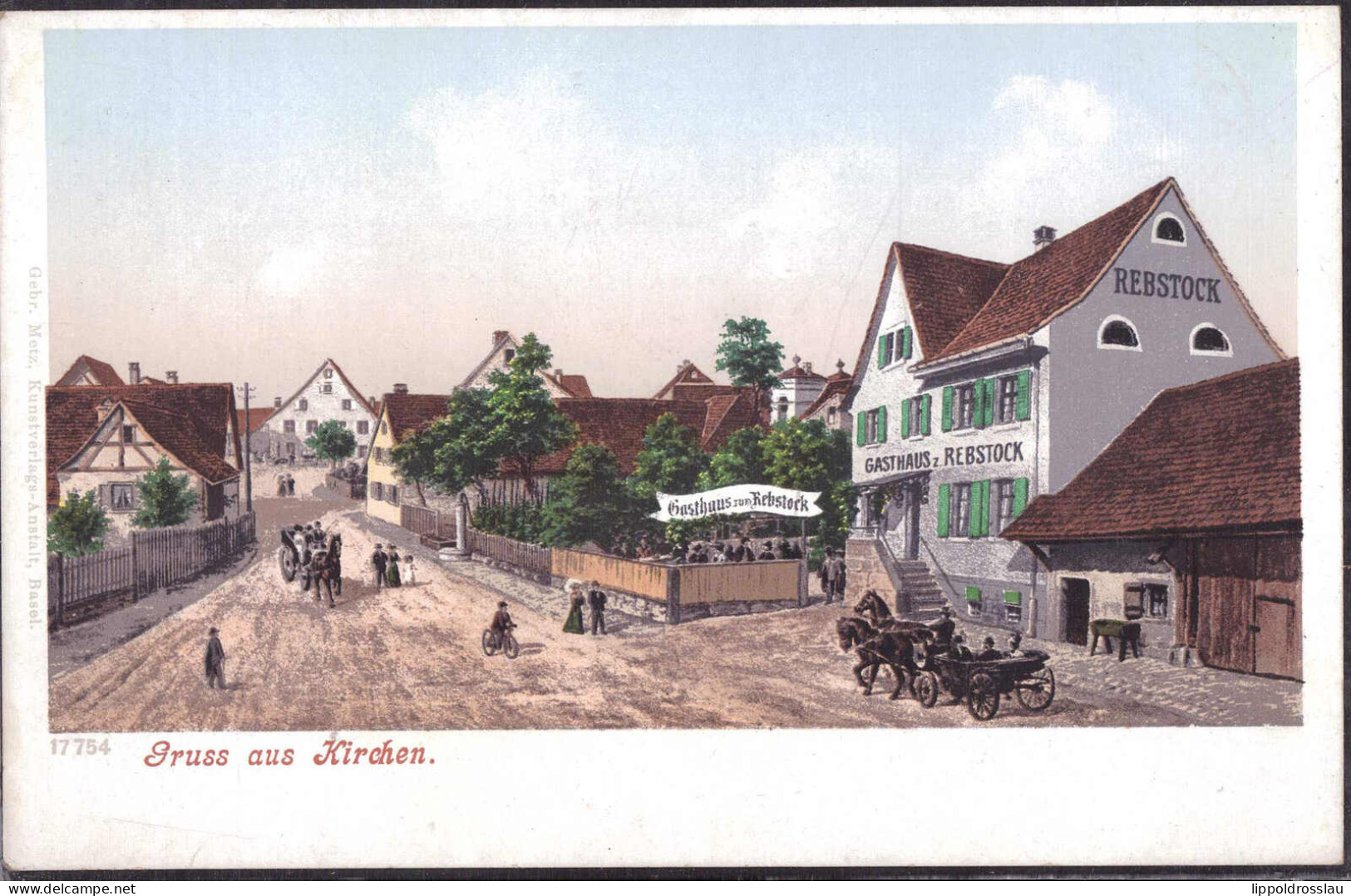 * W-7859 Kirchen Gasthaus Zum Rebstock - Lörrach