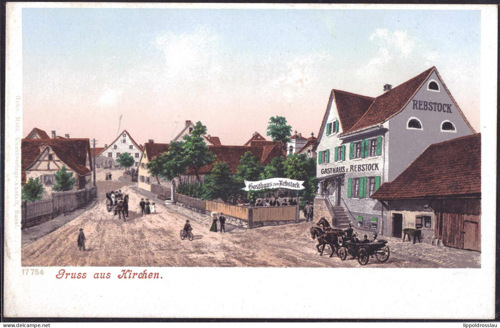 * W-7859 Kirchen Gasthaus Zum Rebstock - Lörrach