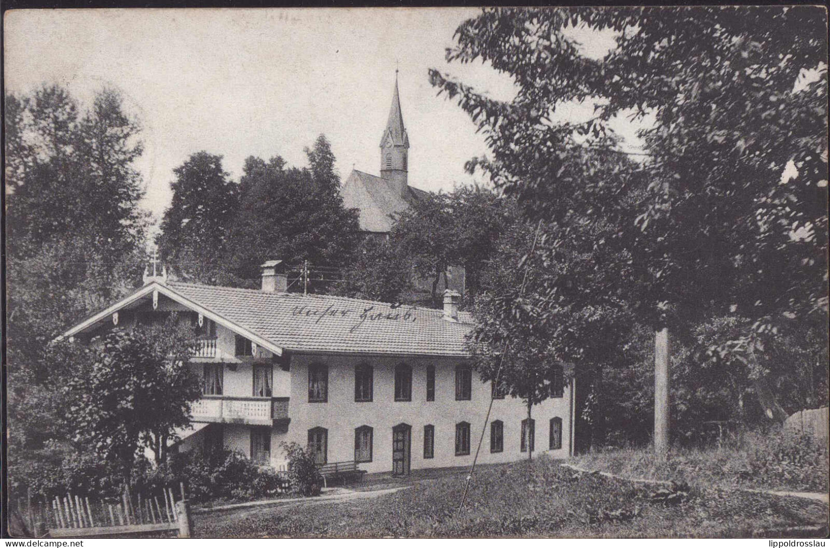 Gest. W-8162 Schliersee Wohnhaus 1911 - Miesbach
