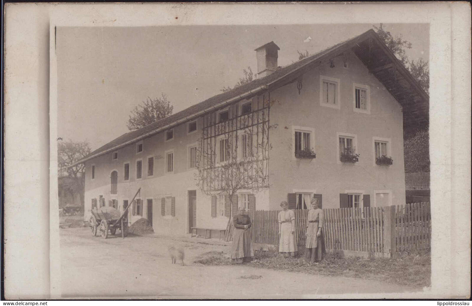 Gest. W-8261 Ziegelberg-Stefanskirchen Foto-AK 1914 - Muehldorf