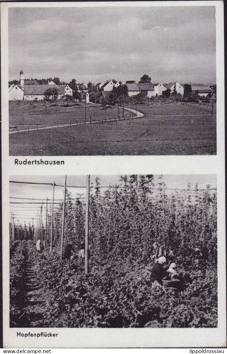 Gest. W-8309 Rudertshausen Hopfenpflücker 1939 - Landshut
