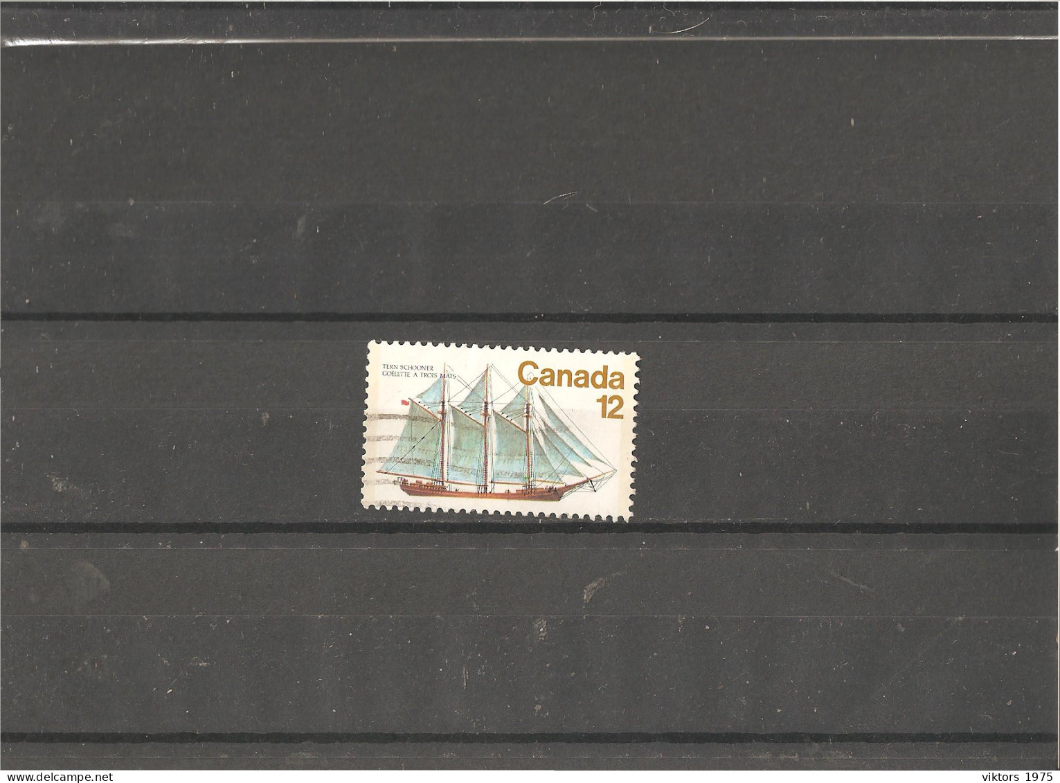 Used Stamp Nr.800 In Darnell Catalog - Oblitérés