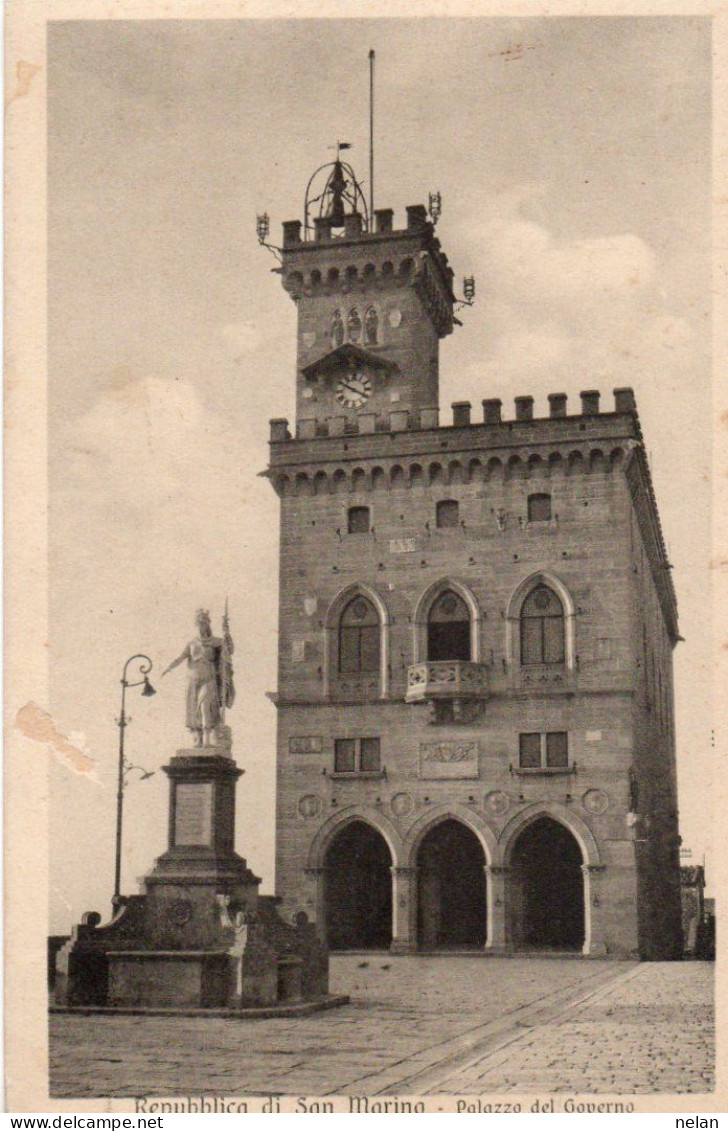 REPUBBLICA DI S. MARINO - PALAZZO DEL GOVERNO - F.P. - San Marino