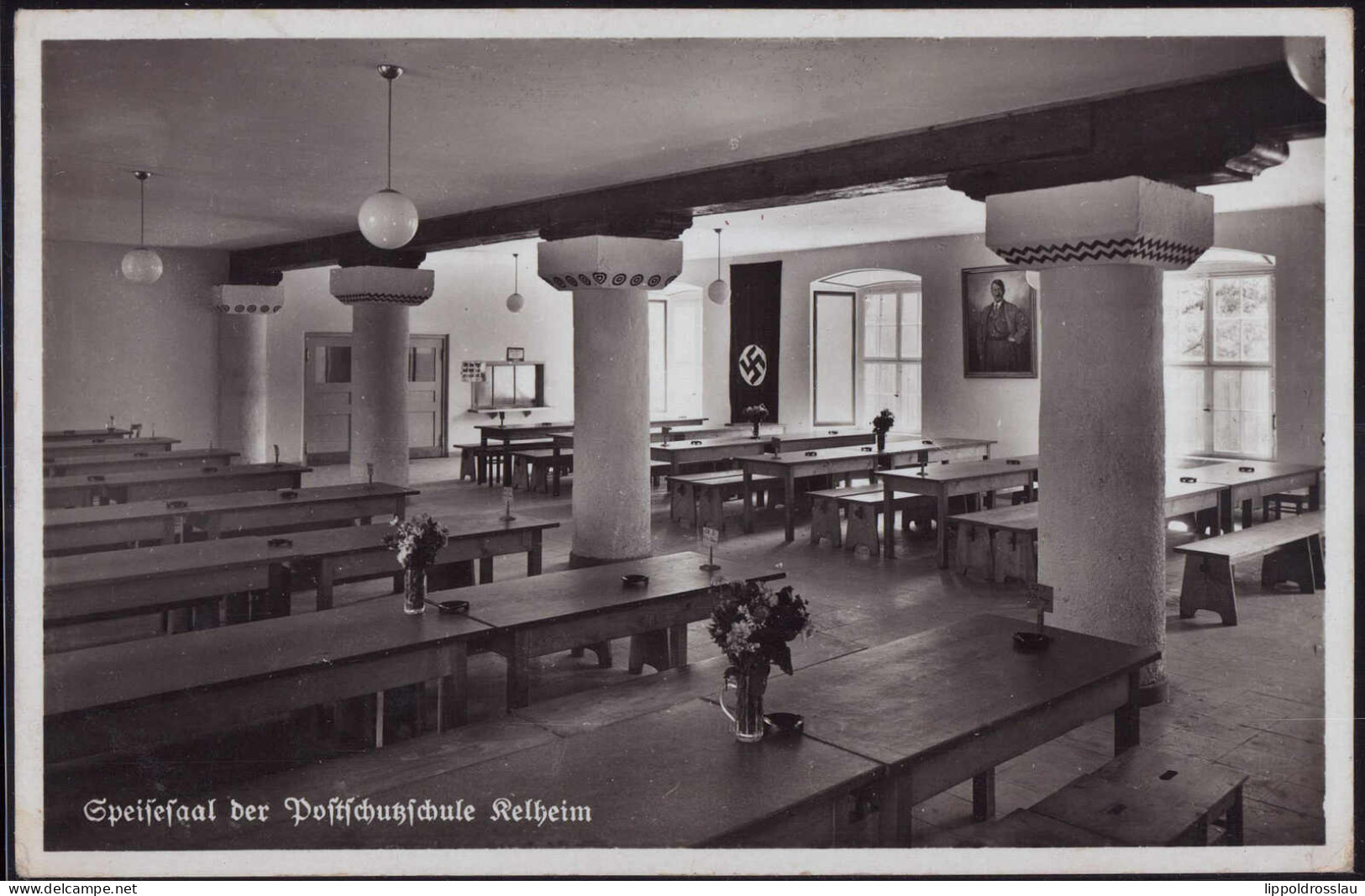 * W-8420 Kelheim Speisesaal Der Postschutzschule 1936 - Kelheim