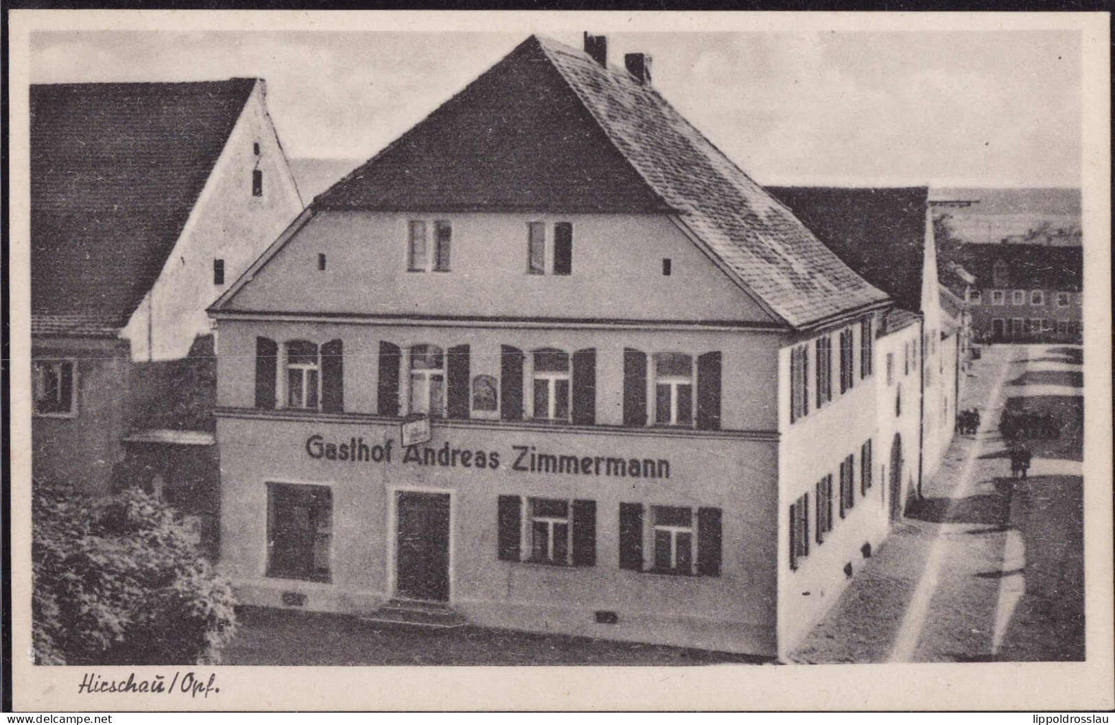 * W-8452 Hirschau Gasthaus Zimmermann - Amberg