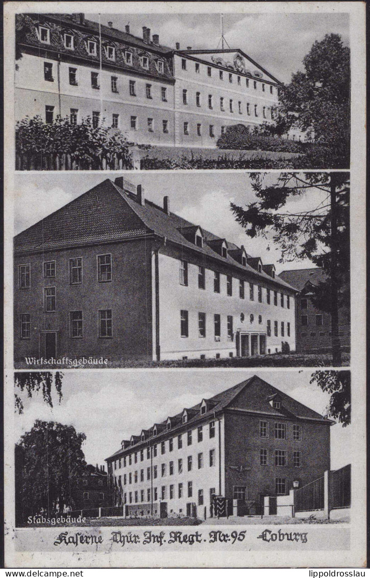 Gest. W-8630 Coburg Kaserne Thüring. Inf.-Regt. Nr. 95 1937 - Coburg