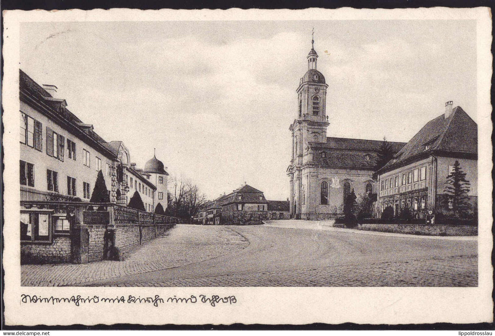 Gest. W-8714 Wiesentheid Markt 1940 - Kitzingen