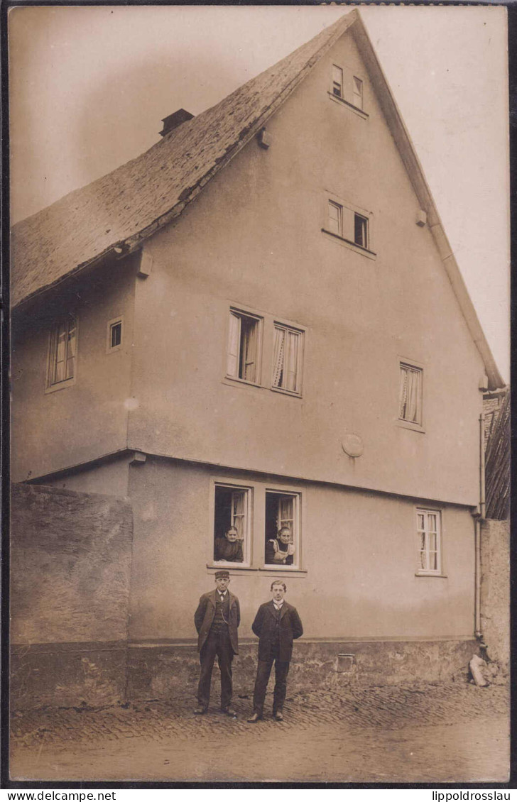 Gest. W-8751 Kleinwallstadt Foto-AK 1911 - Aschaffenburg