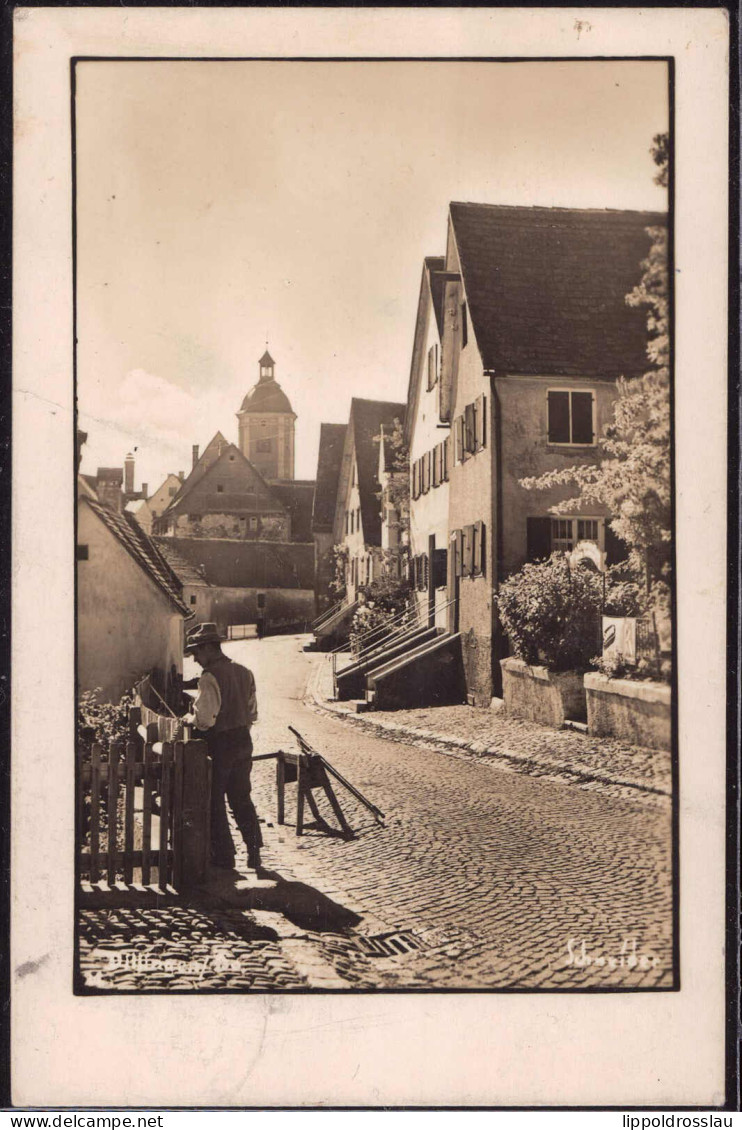 Gest. W-8880 Dillingen Frühlingstraße 1943 - Dillingen