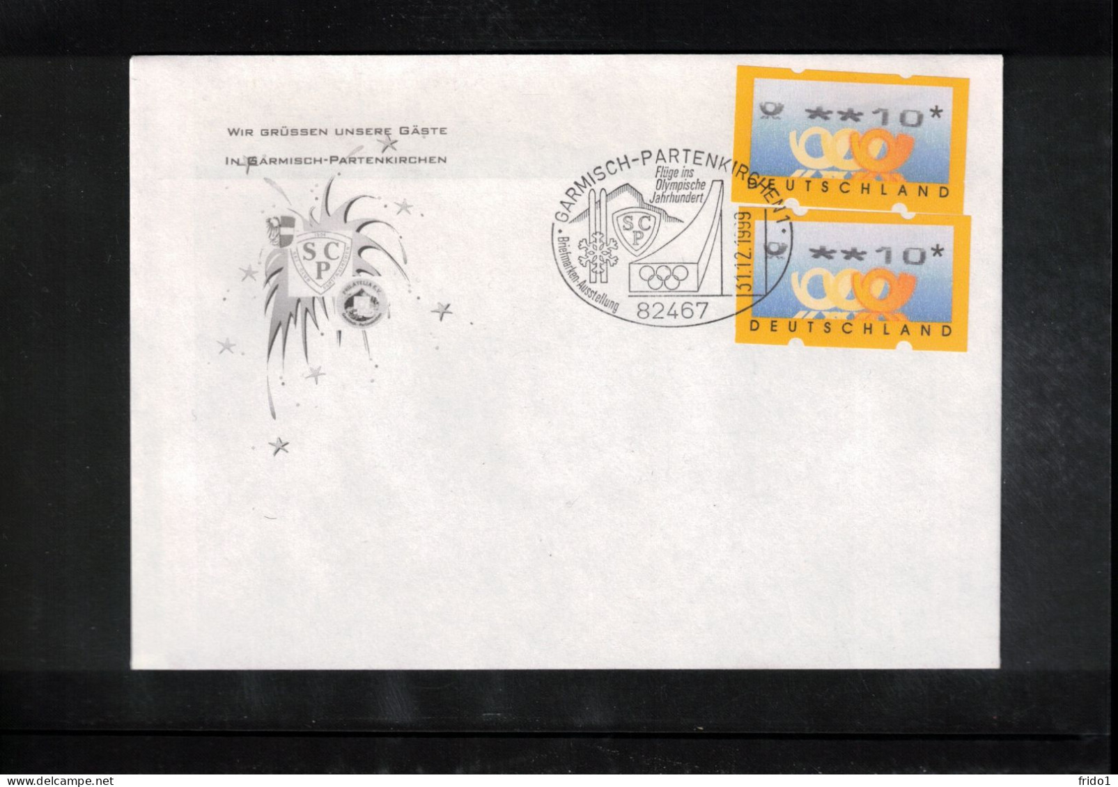 Germany 1999 Ski Jumping Garmisch-Partenkirchen Interesting Cover - Hiver