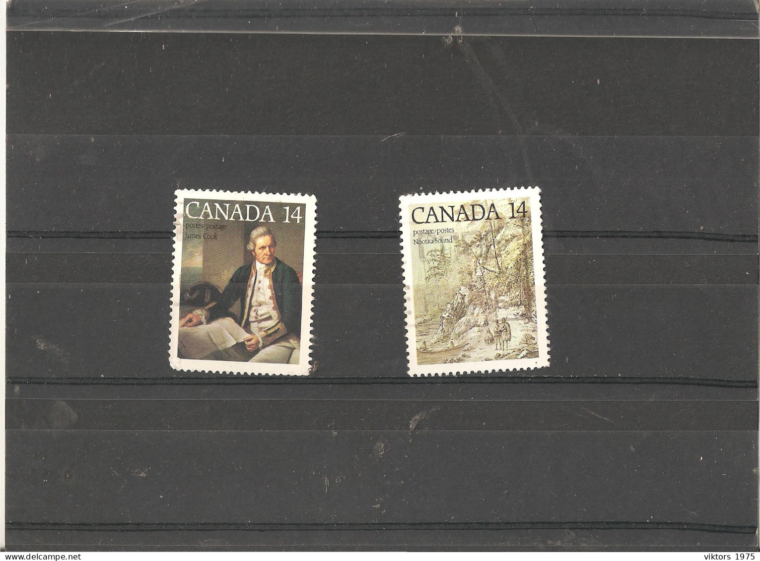 Used Stamps Nr.826-827 In Darnell Catalog - Oblitérés