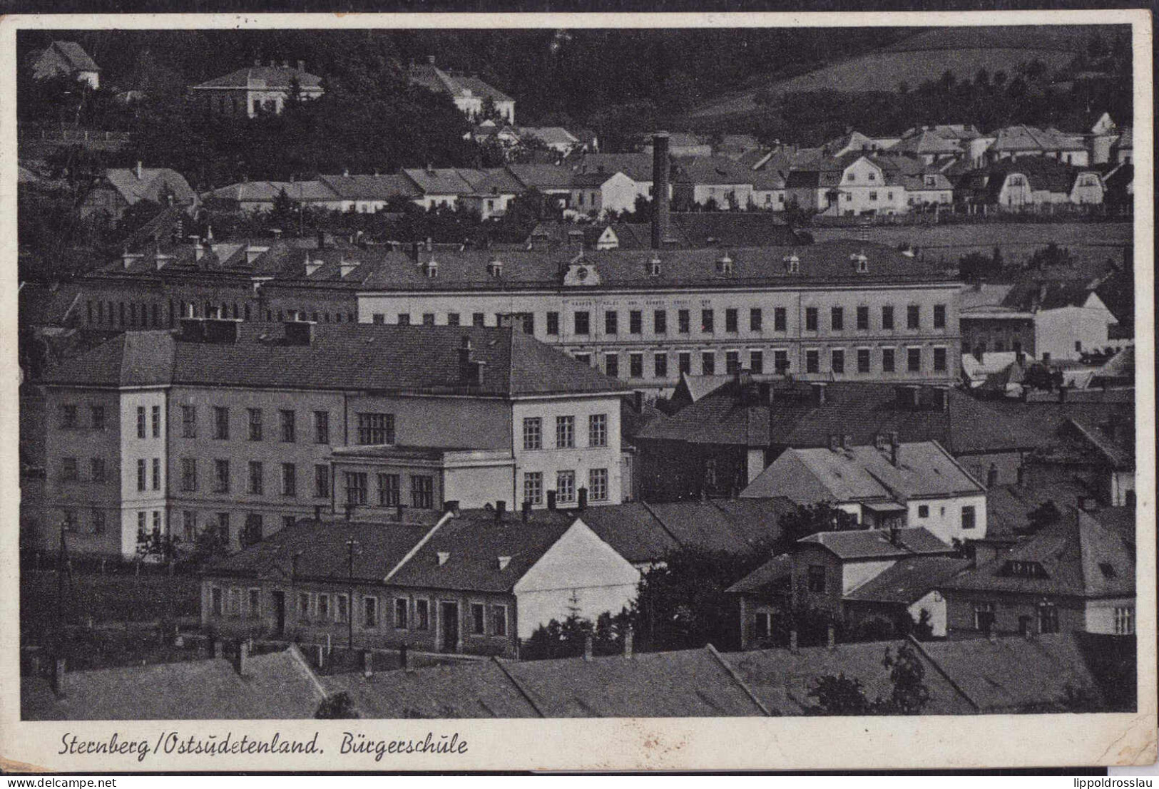 Gest. Sternberg Bürgerschule 1941, Min. EK 3mm - Schlesien