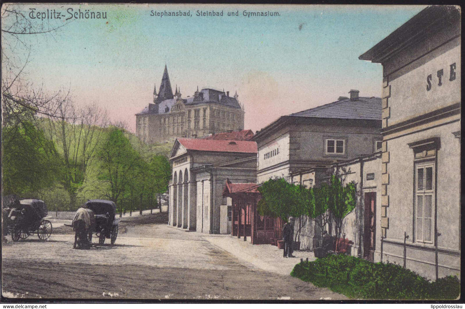 * Teplitz-Schönau Gymnasium Stephansbad - Schlesien