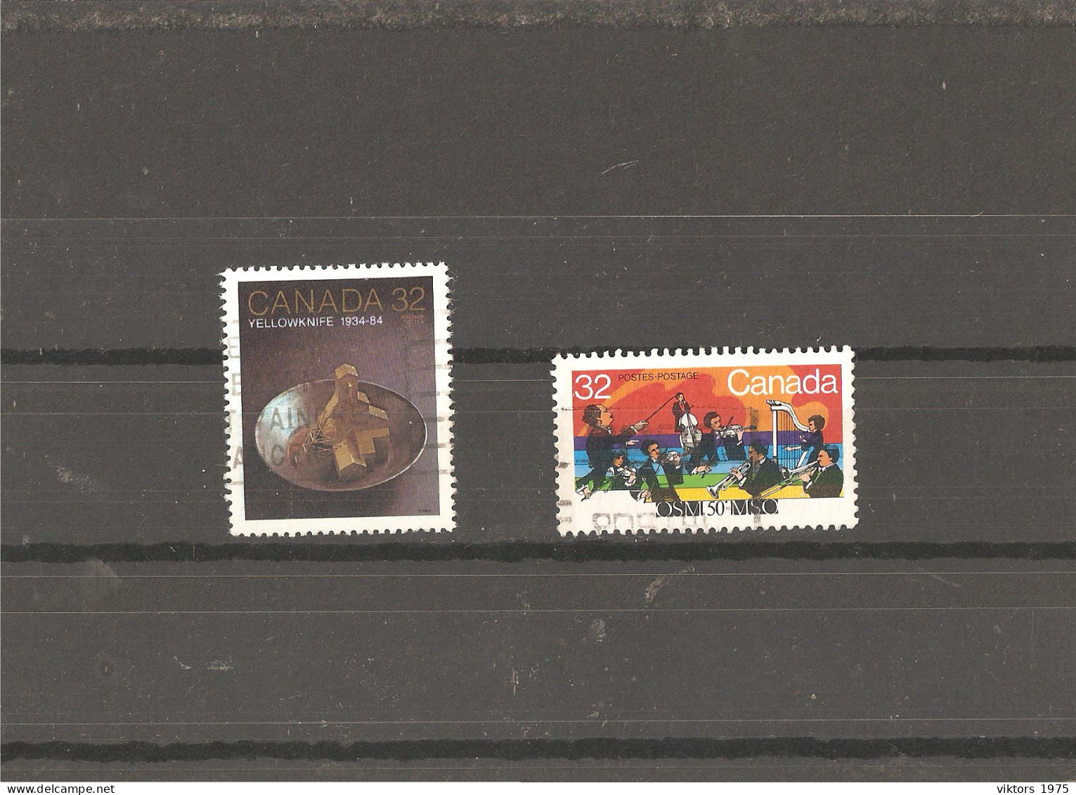 Used Stamps Nr.1044-1045 In Darnell Catalog  - Gebruikt