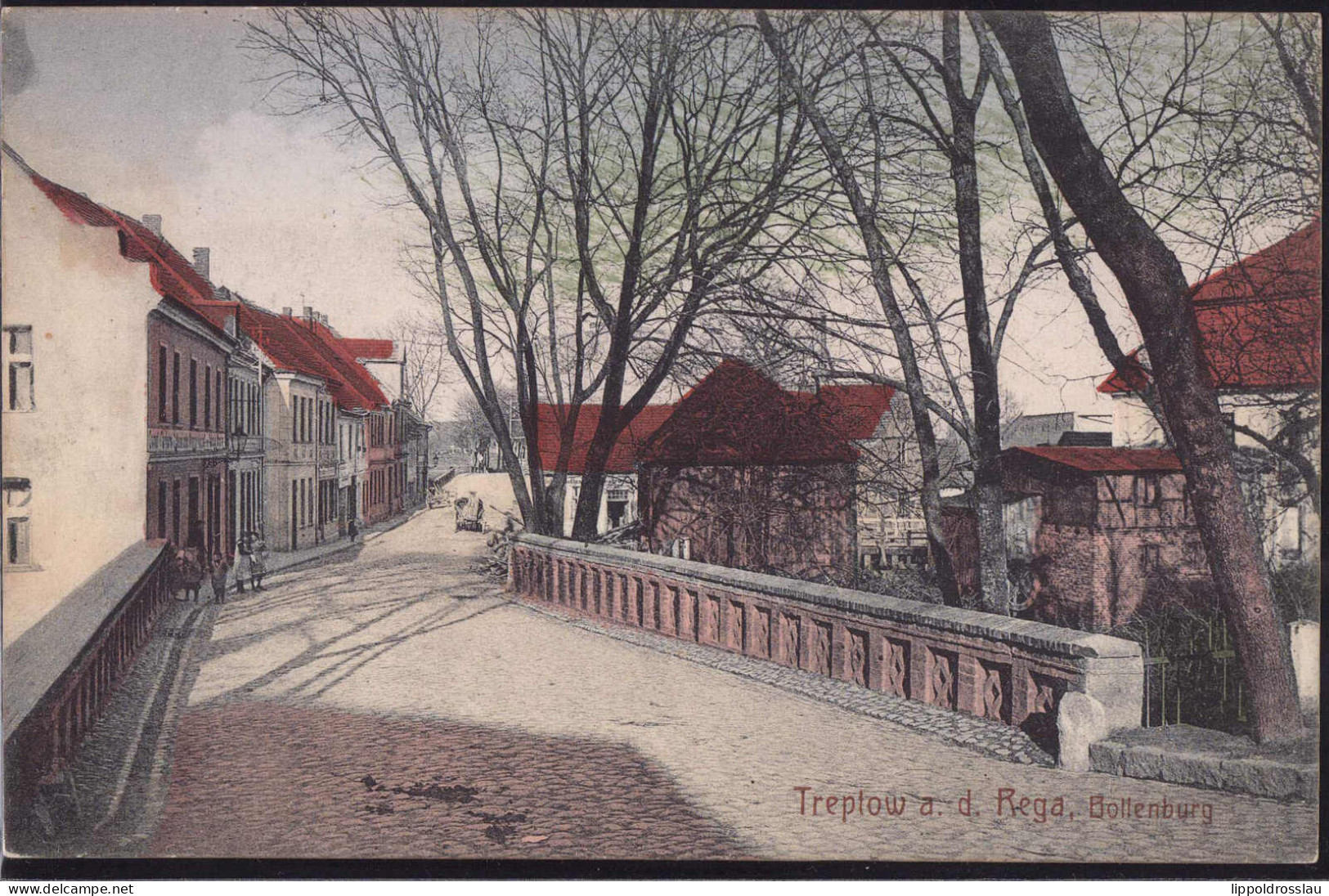 Gest. Treptow Bollenburg, Feldpost 1915 - Pommern