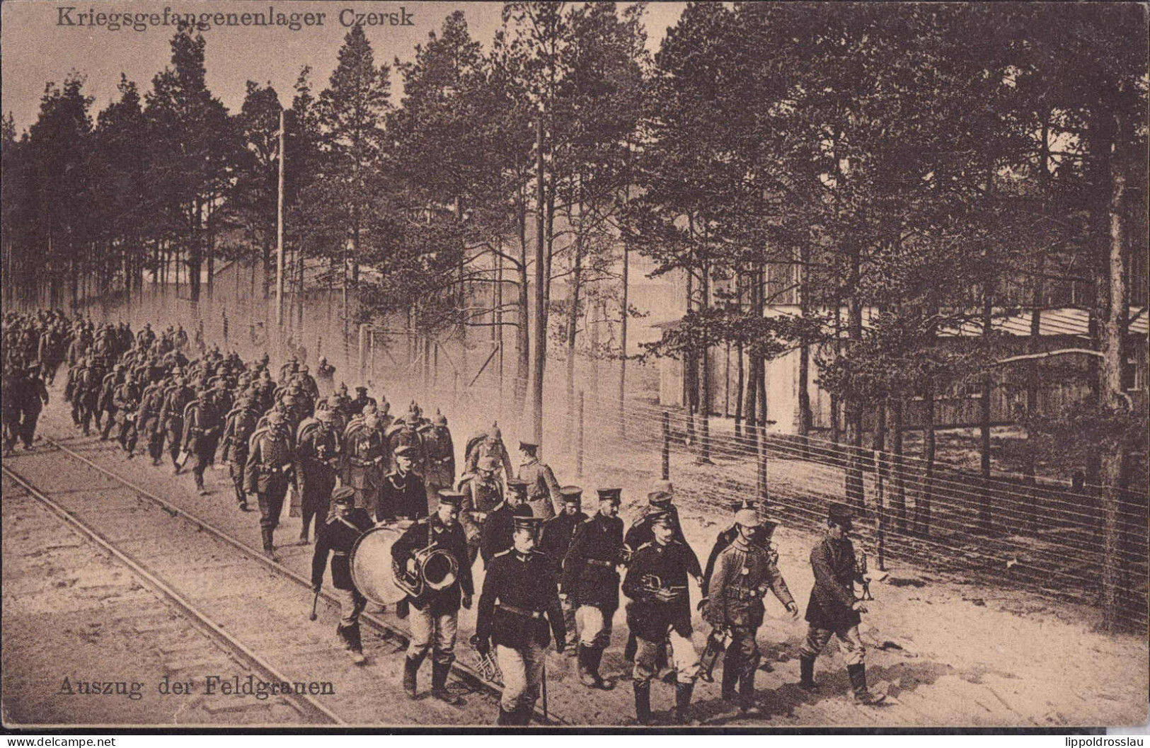 Gest. Czersk Kriegsgefangenenlager Auszug Der Feldgrauen 1918, RS Klebereste - Westpreussen