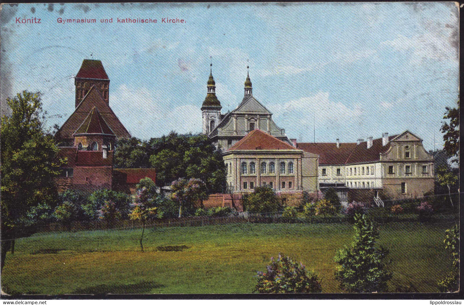 Gest. Konitz Gymnasium, Feldpost 1917 - Westpreussen