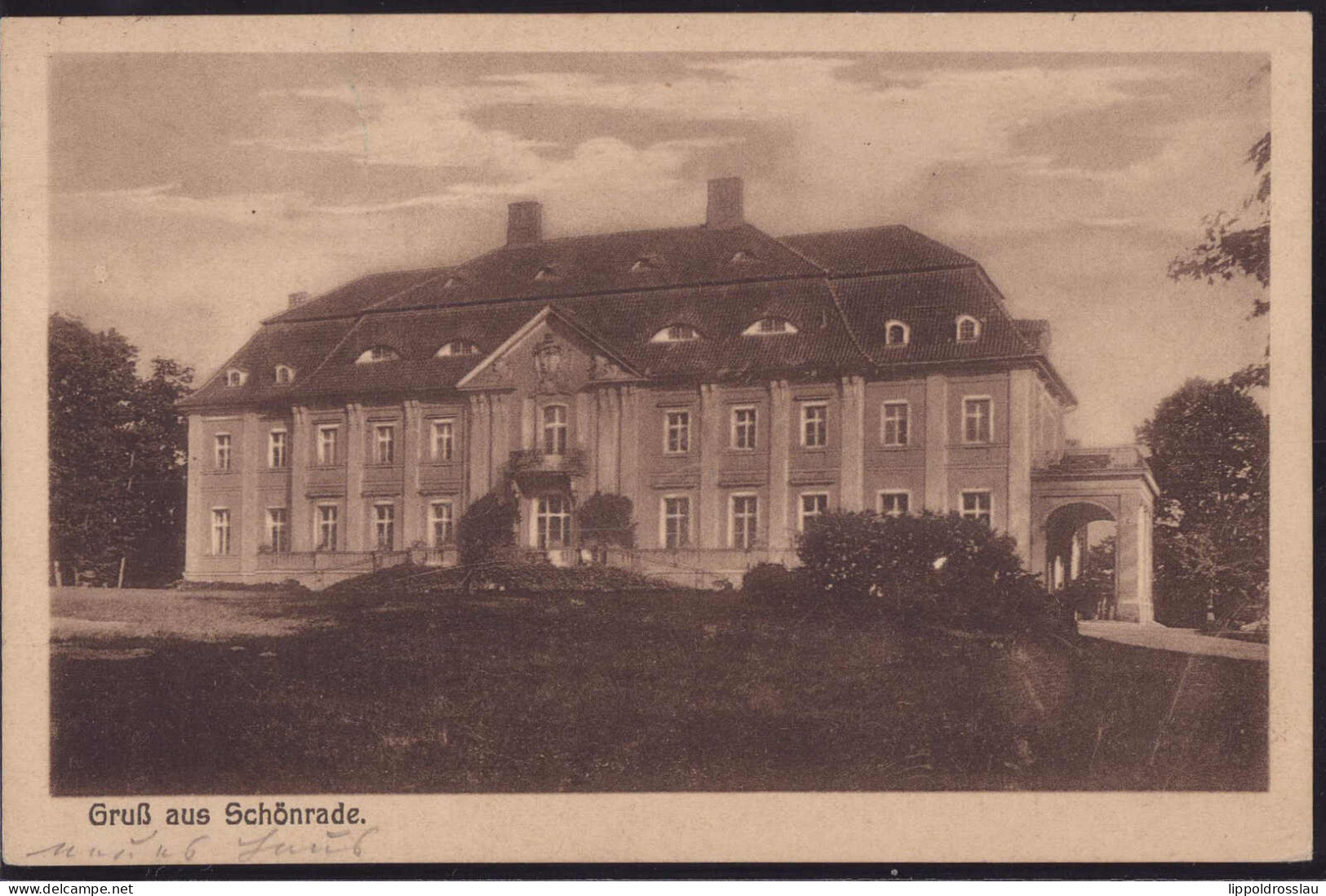 Gest. Schönrade Neumark Schloß 1925 - Westpreussen