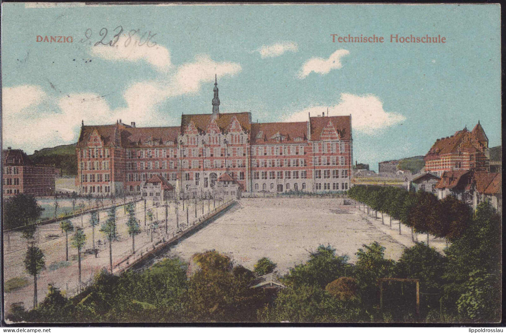 Gest. Danzig Technische Hochschule 1906 - Danzig