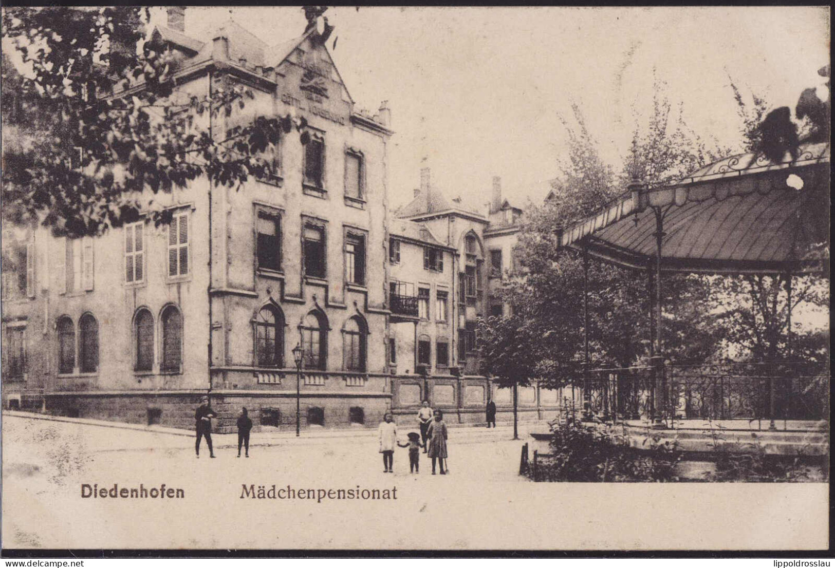 * Diedenhofen Mädchenpensionat 1918 - Elsass
