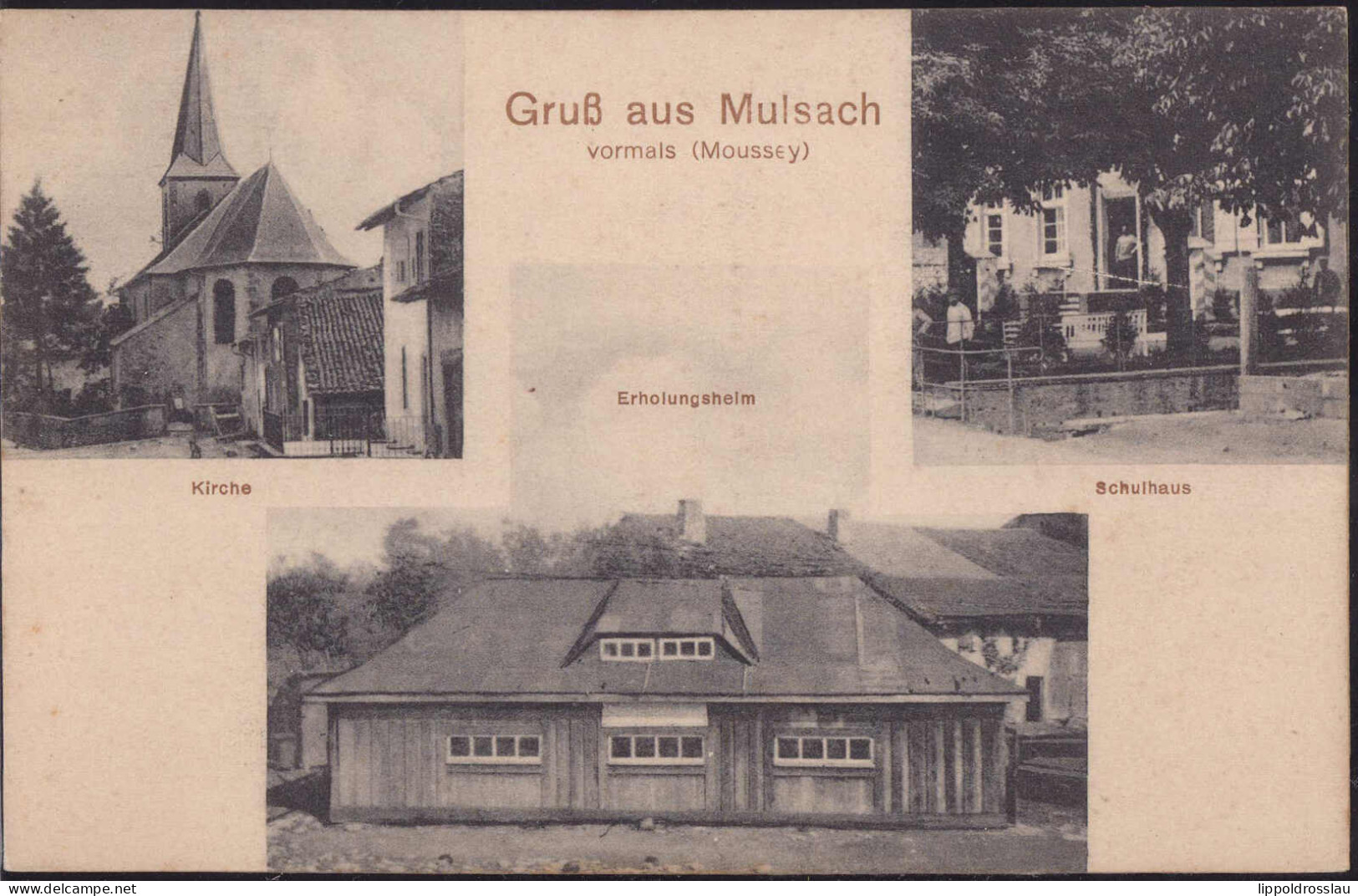 * Mulsach Schule Erholungsheim - Elsass